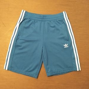 Blue Adidas shorts